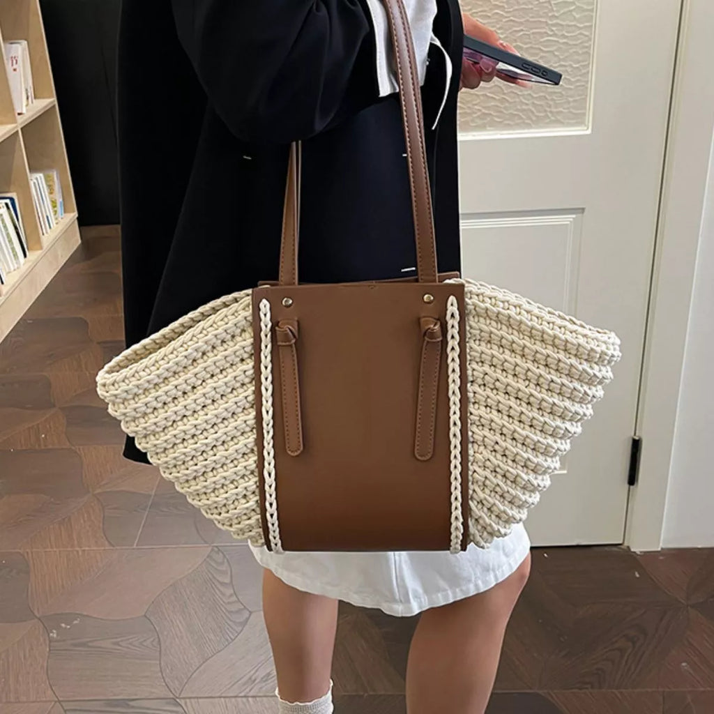 Straw Woven Shoulder Bag