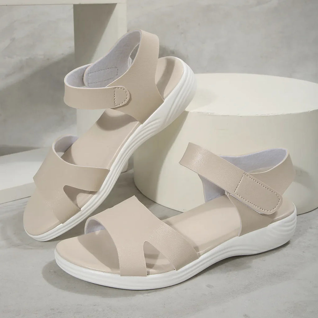 Open Toe Sandals with Ankle Strap