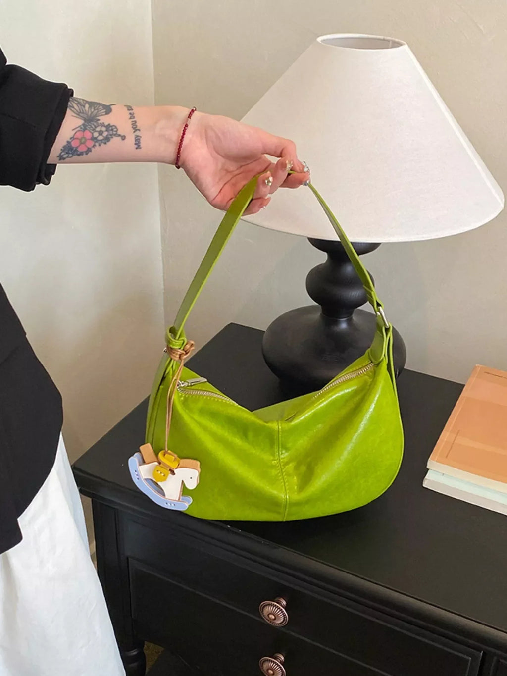 PU Leather Shoulder Bag