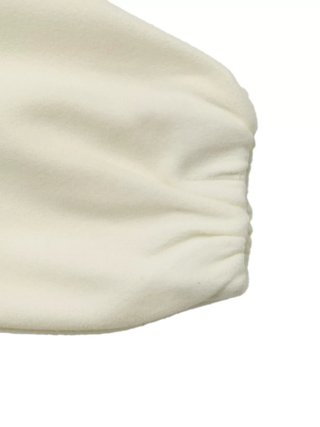 Fleece Bomber Jacket with Zipper Closure