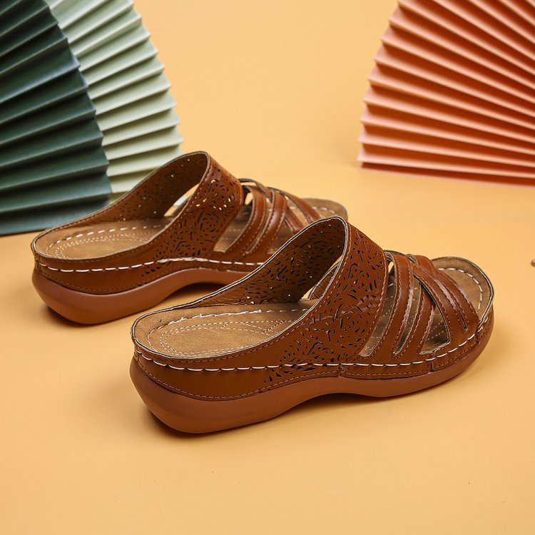 Open Toe Wedge Sandals
