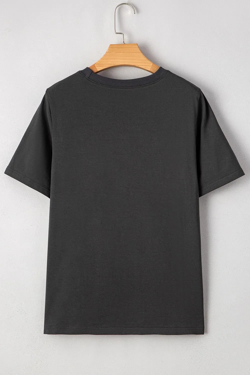 RISE WITH THE SUN Graphic Round Neck Cotton Blend T-Shirt