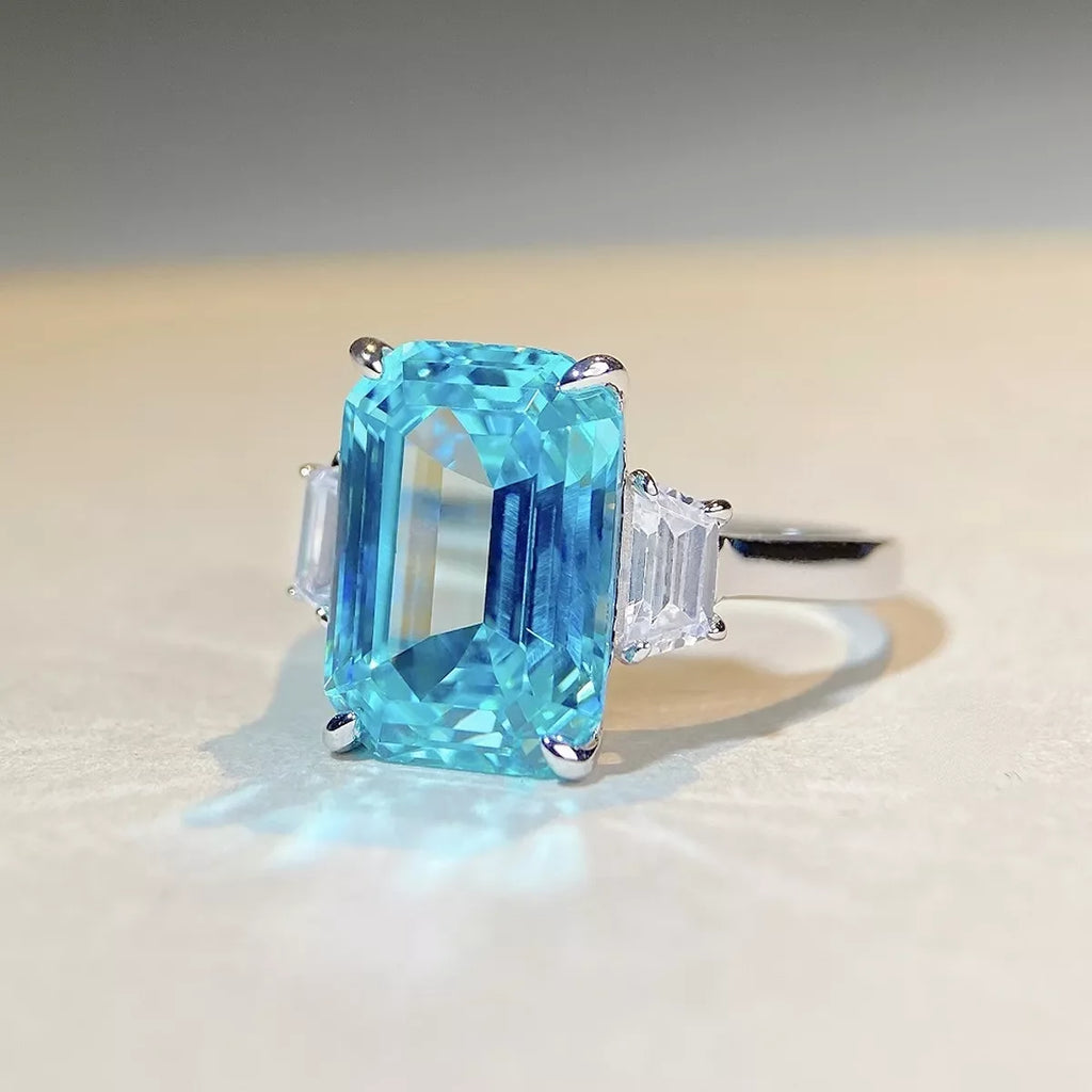 925 Sterling Silver Geometric Ring
