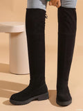 Over-the-Knee Block Heel Boots