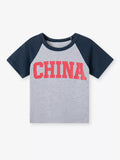 Children's 'CHINA' Raglan Sleeve T-Shirt