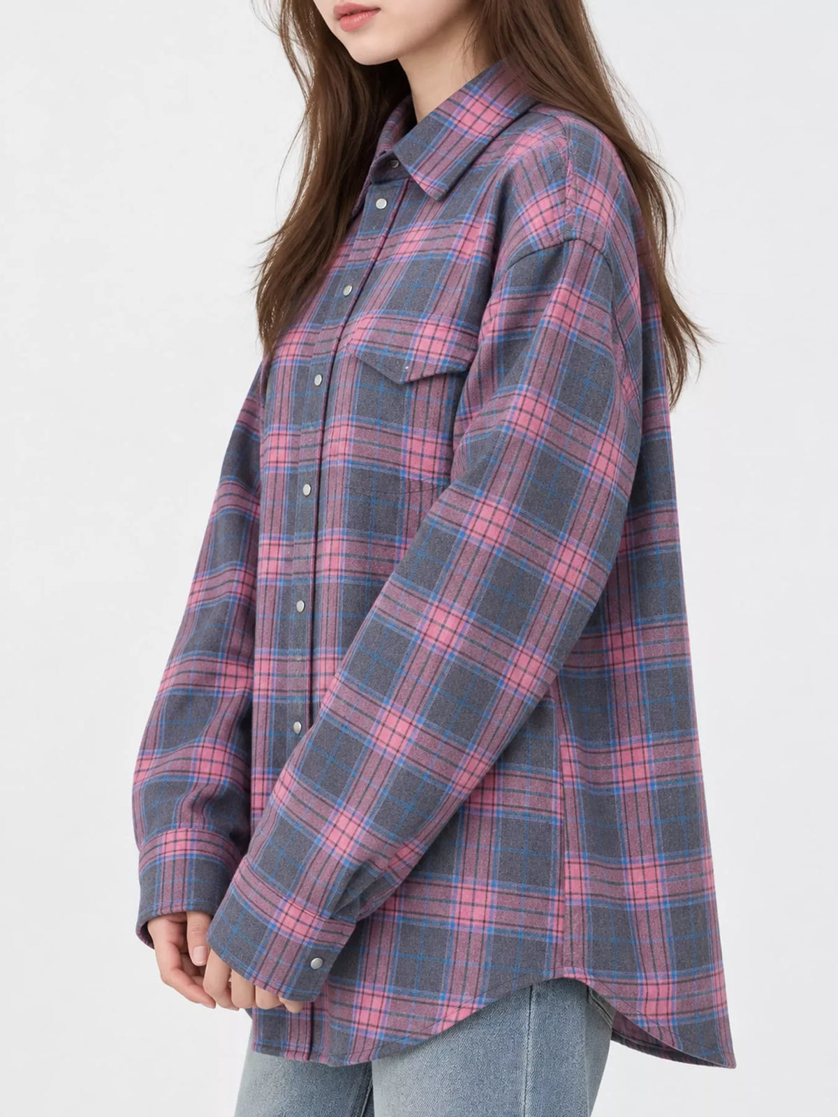 Plaid Button Up Shirt