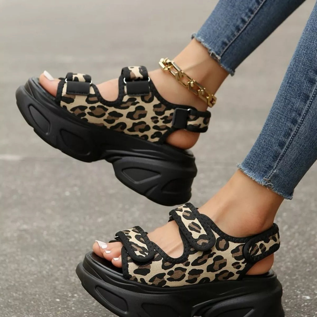 Open Toe Platform Sandals