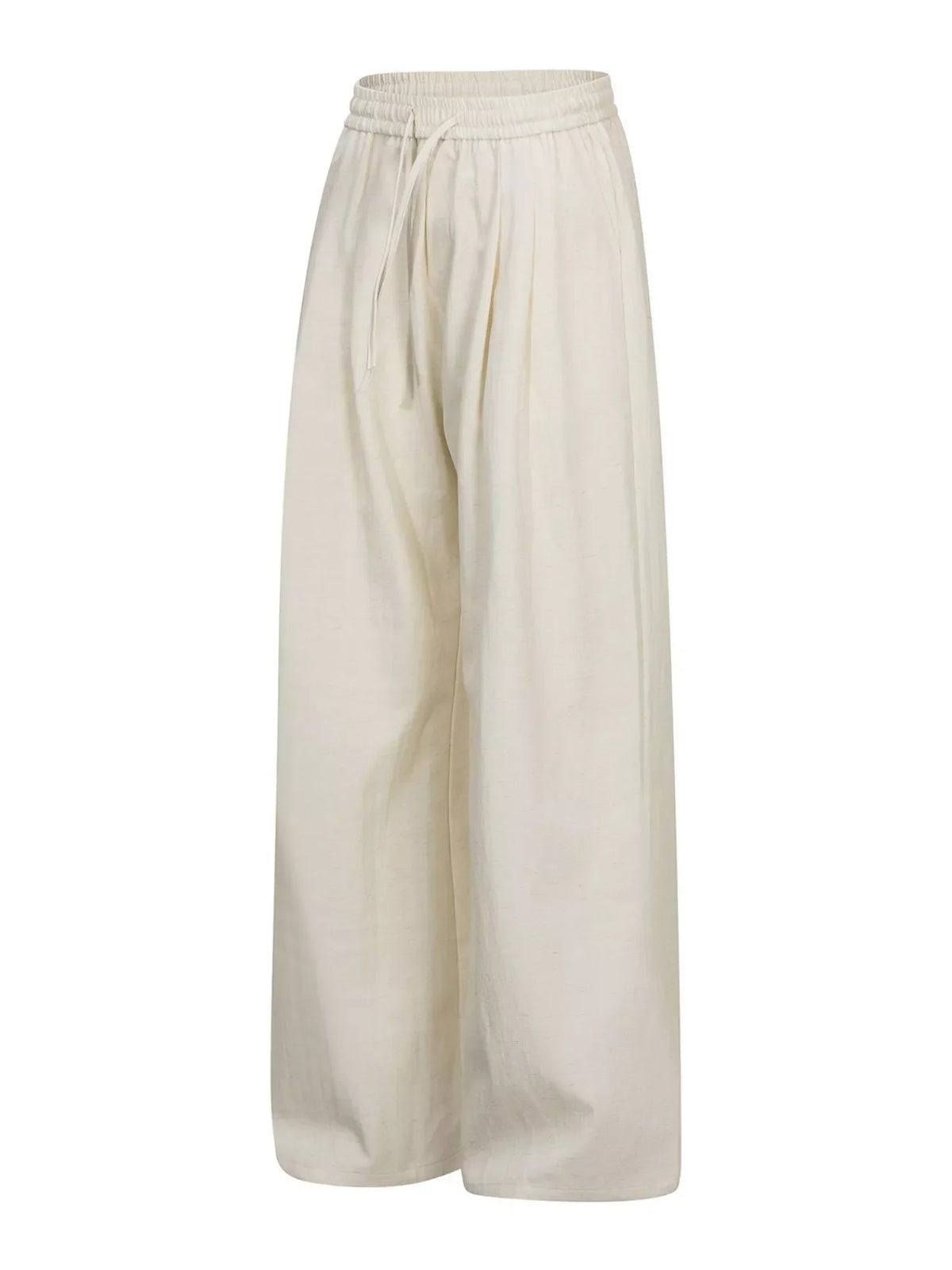 Men's Wide-Leg Drawstring Pants