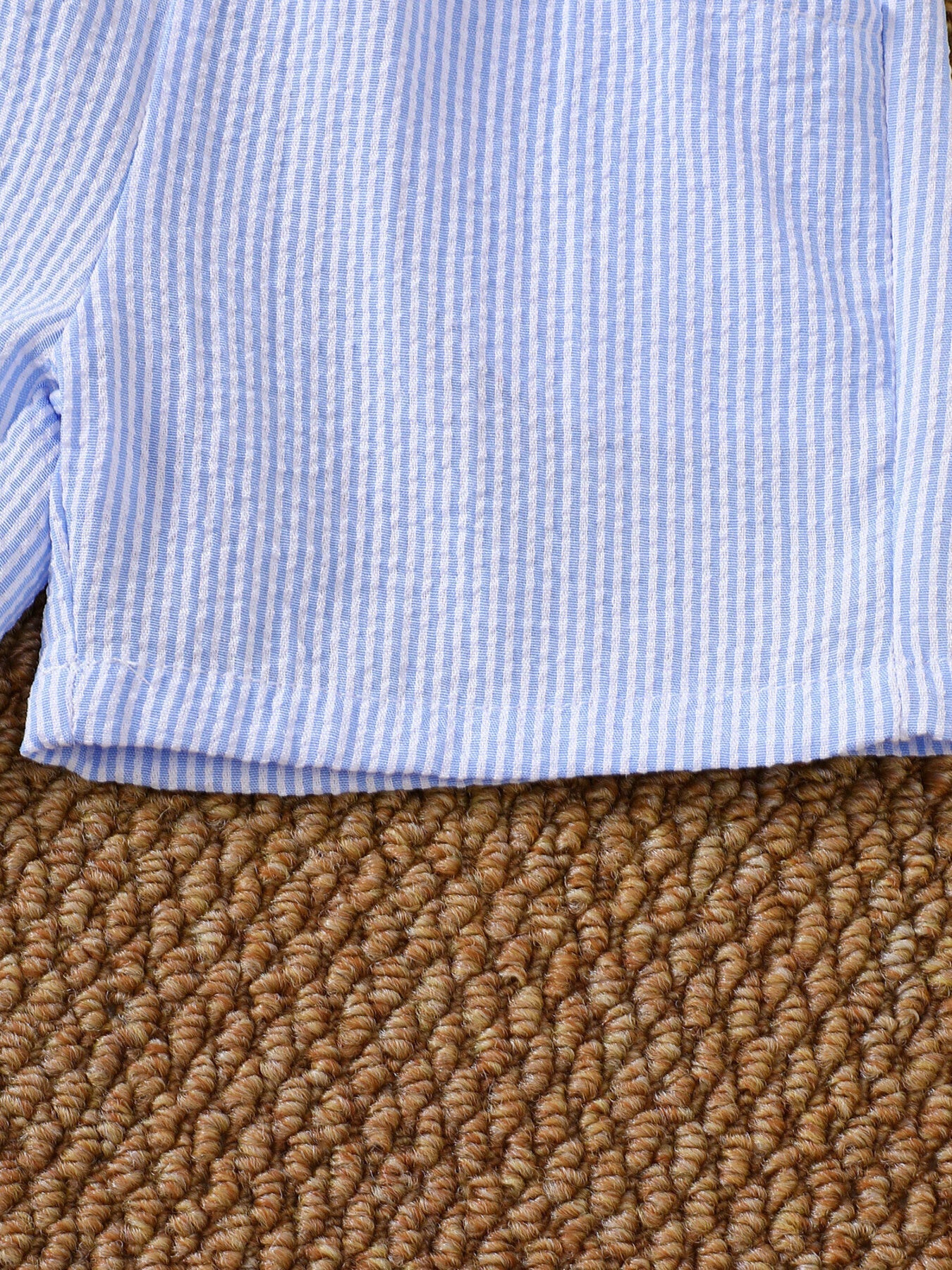 Children's Sailboat Tee and Striped Shorts Set