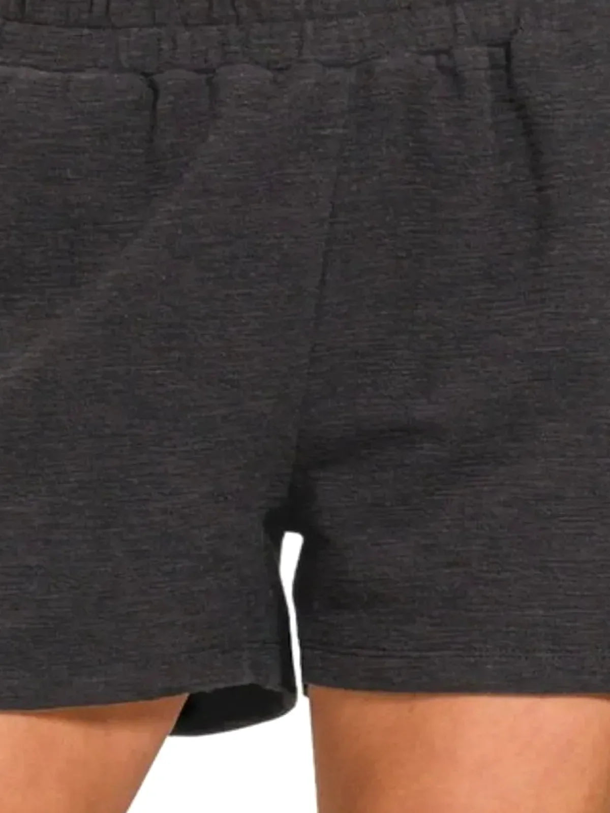 Cotton Slub Drawstring Shorts with Side Pockets