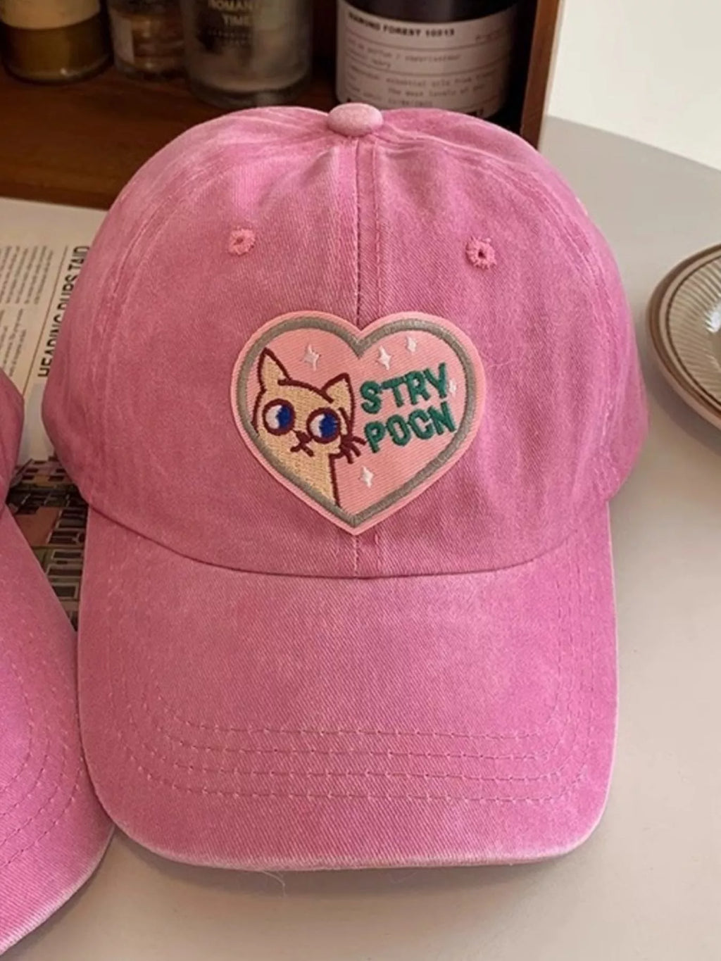 Heart Cat Baseball Cap