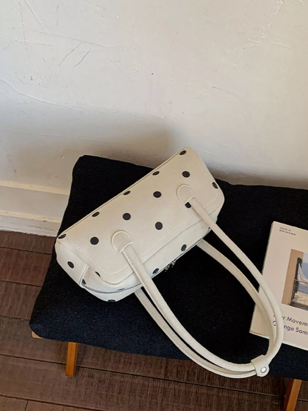 Polka Dot Shoulder Bag