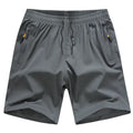 Men's Plus Size Quick-Dry Pocketed Shorts