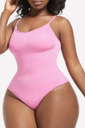 Full Size Scoop Neck Spaghetti Strap Shaping Bodysuit Plus Size
