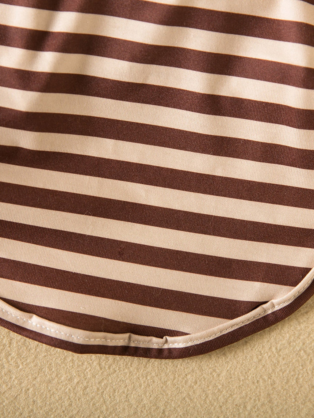 Striped Heart Patch Pet Top