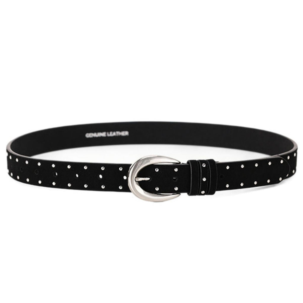 Adjustable Fit Studded Belt