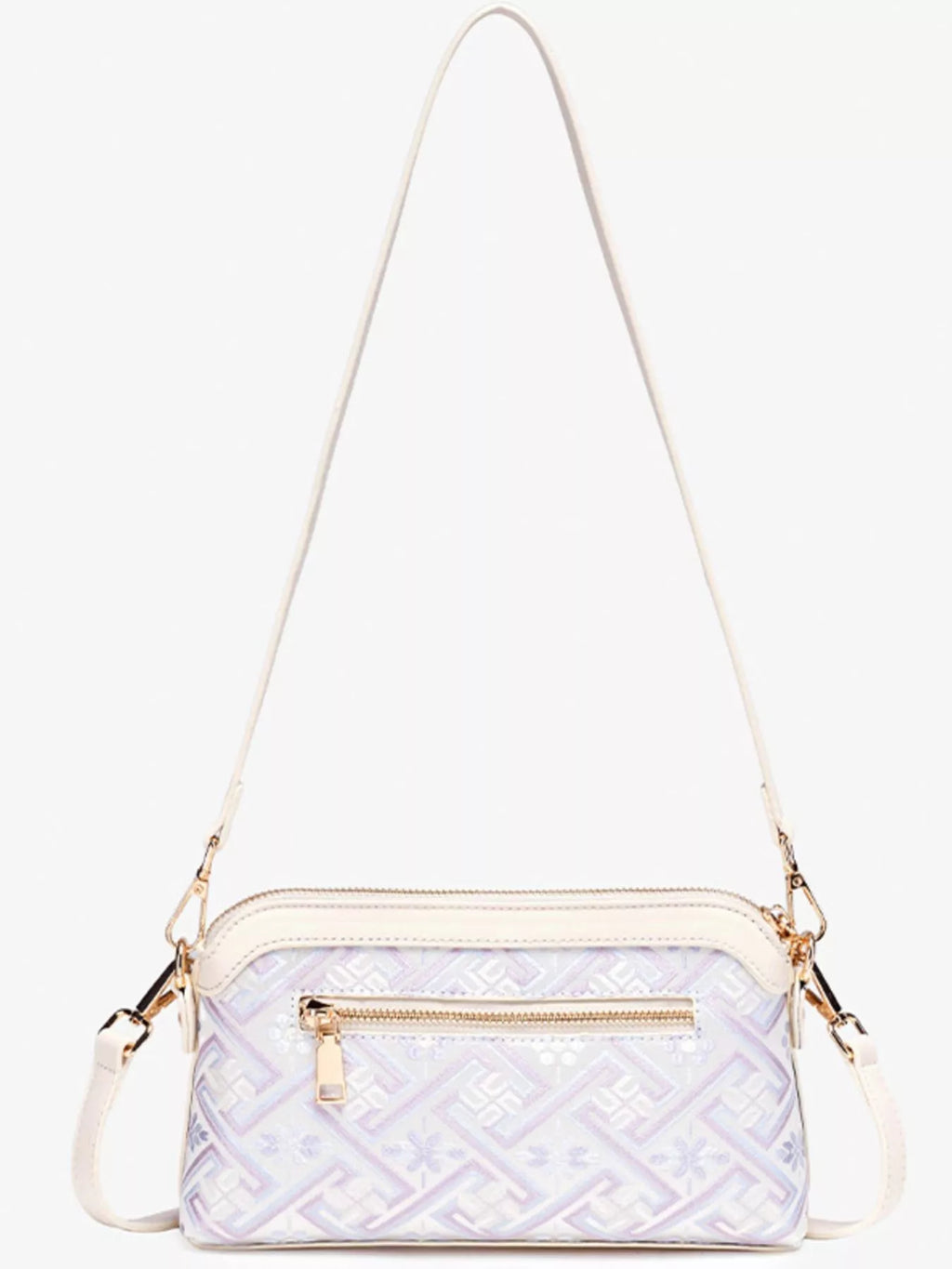 Geometric Pattern Crossbody Bag