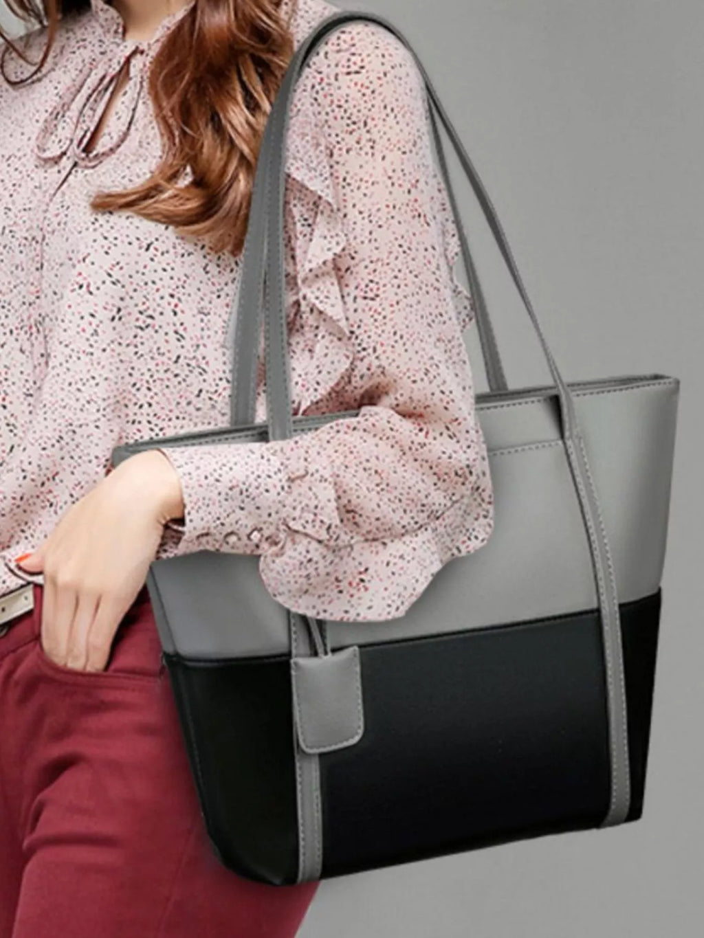 Two-Tone Tote Bag
