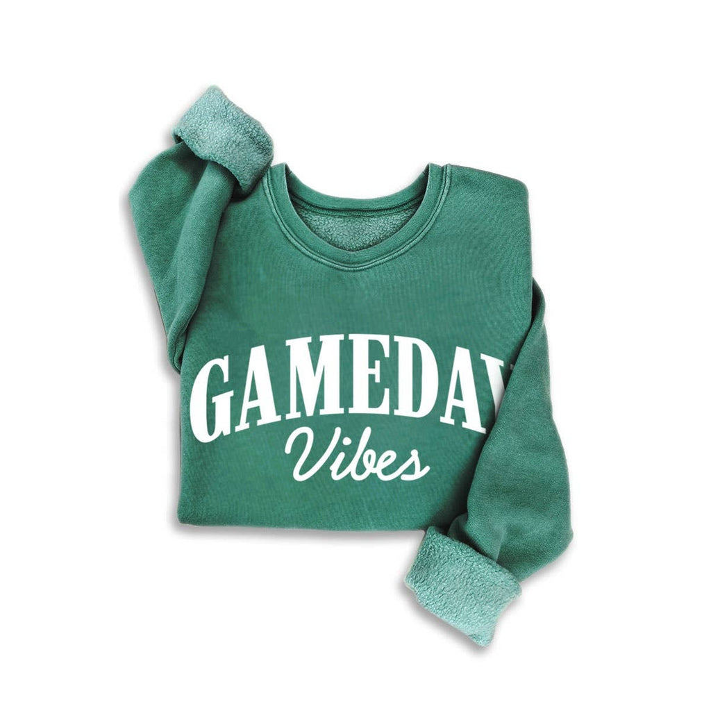 GAME DAY VIBES MINERAL SWEATSHIRT