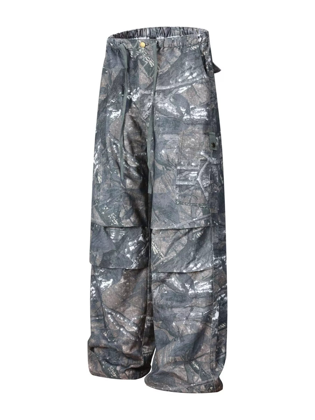Men's Drawstring Camouflage Cargo Pants