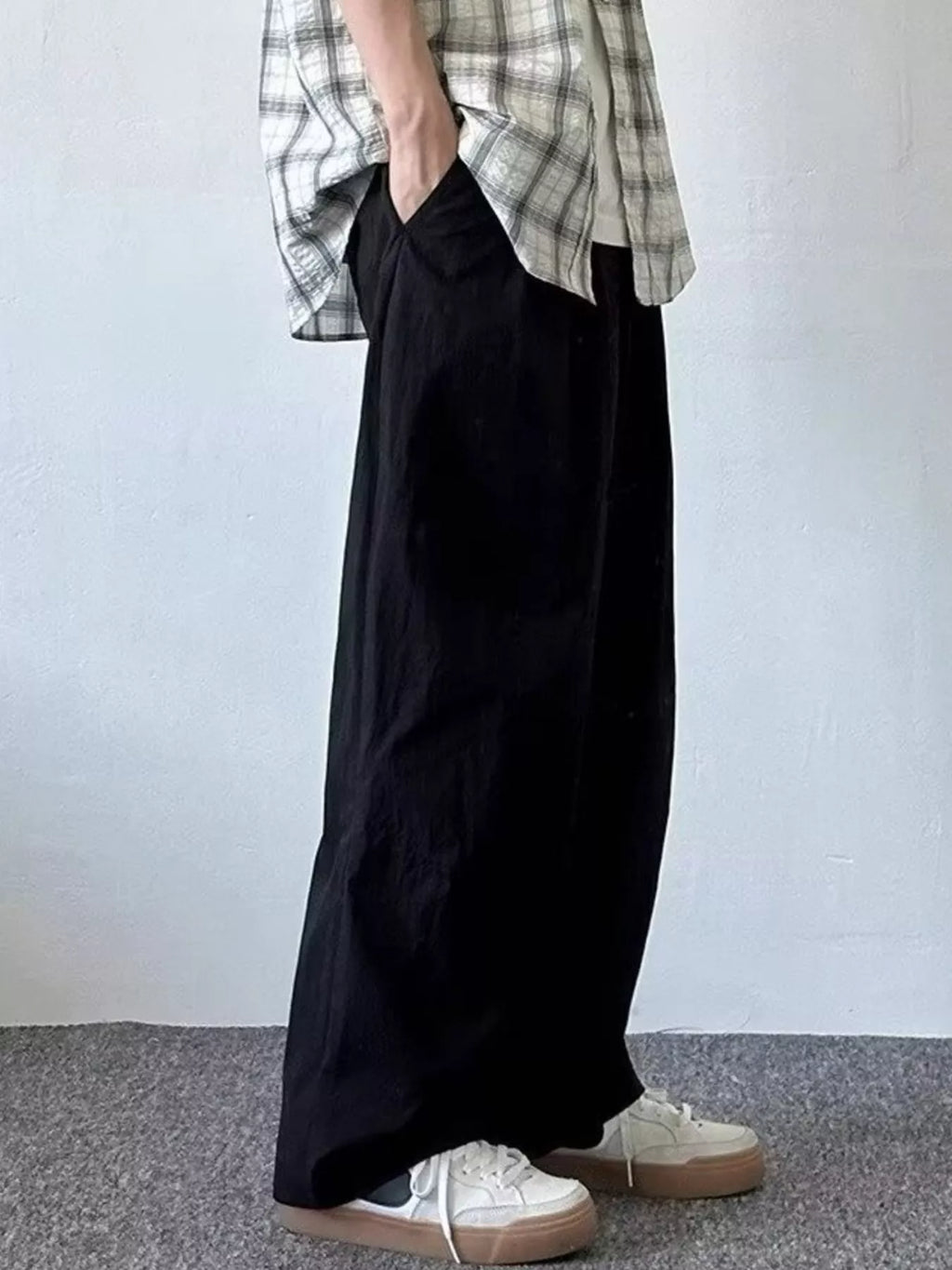 Men's Plus Size Loose Fit Casual Pants