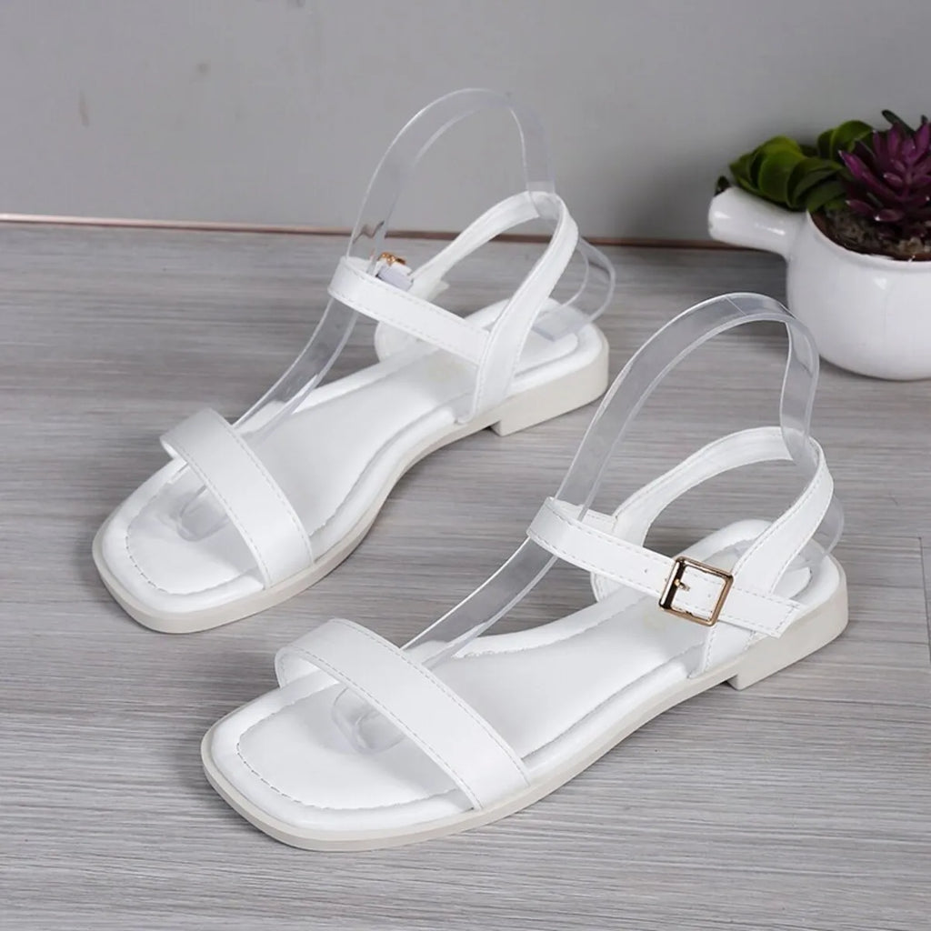 Open Toe Flats Sandals