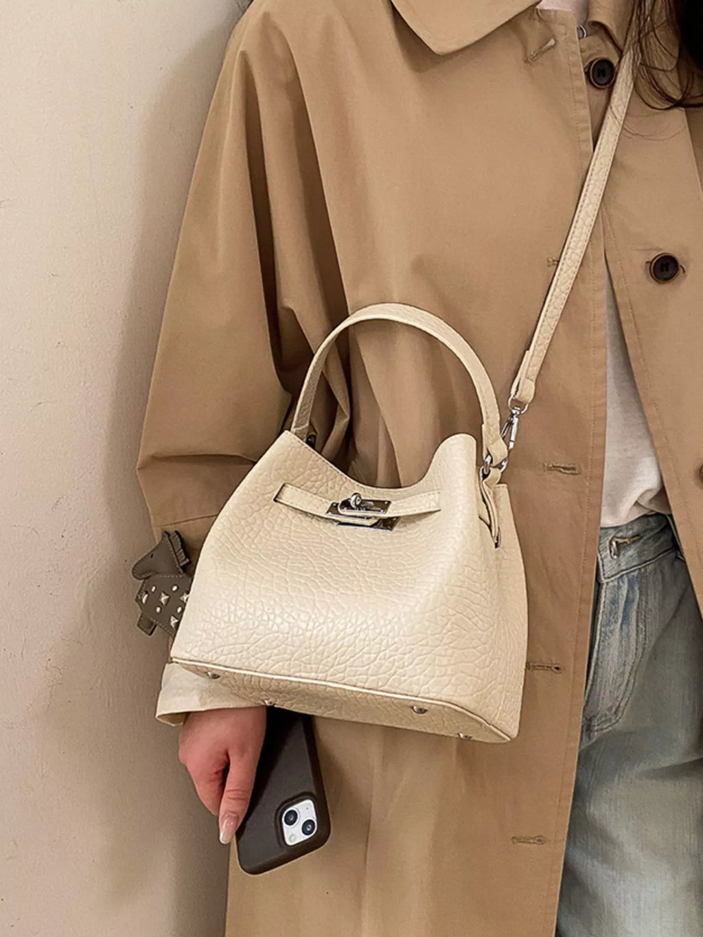 PU Leather Crossbody Bag