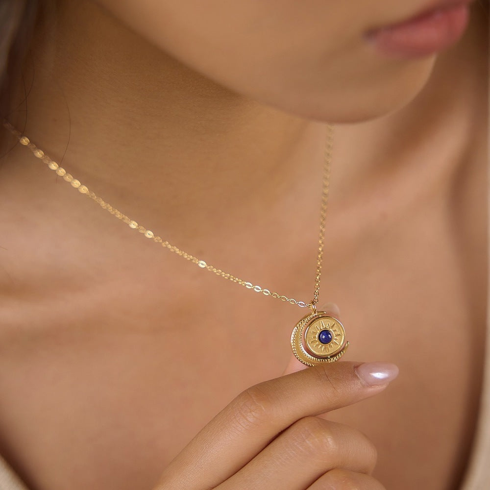 Lapis Pendant Necklace