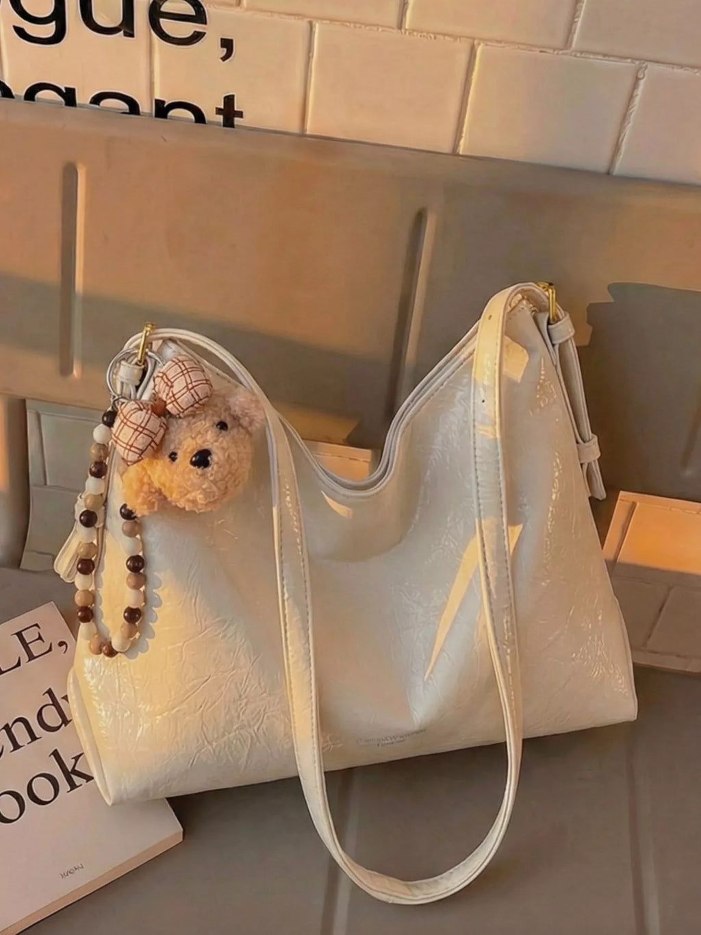 PU Leather Shoulder Bag