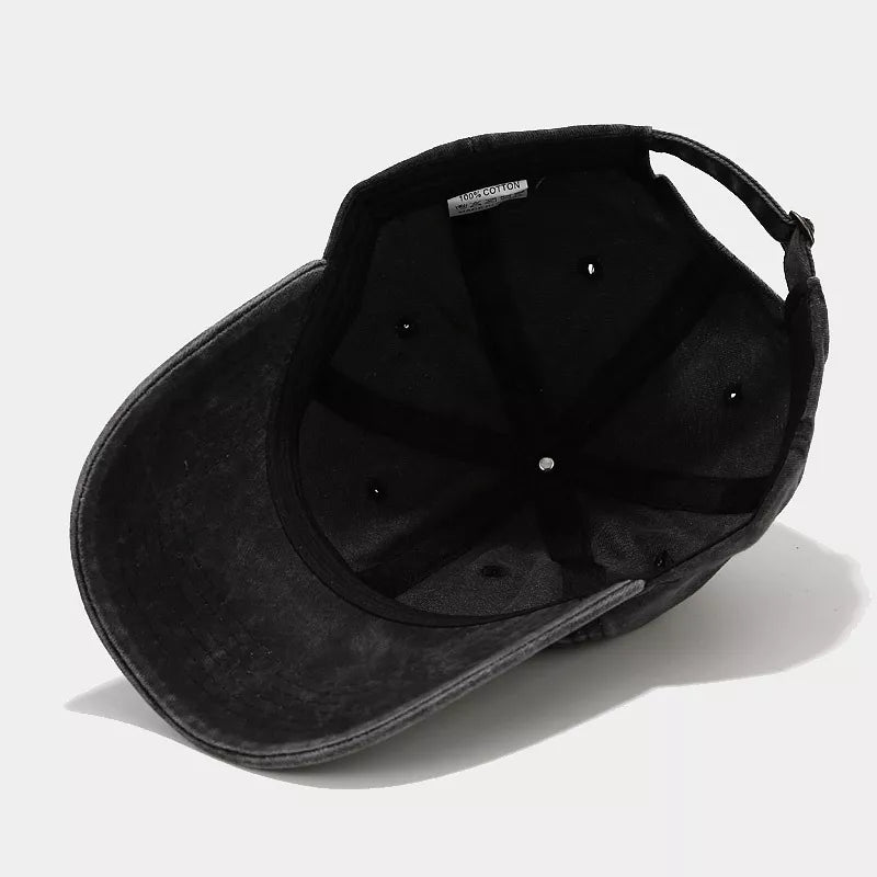Vintage Washed Cotton Baseball Cap
