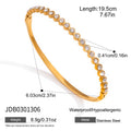 Zircon Stacking Bangle Collection