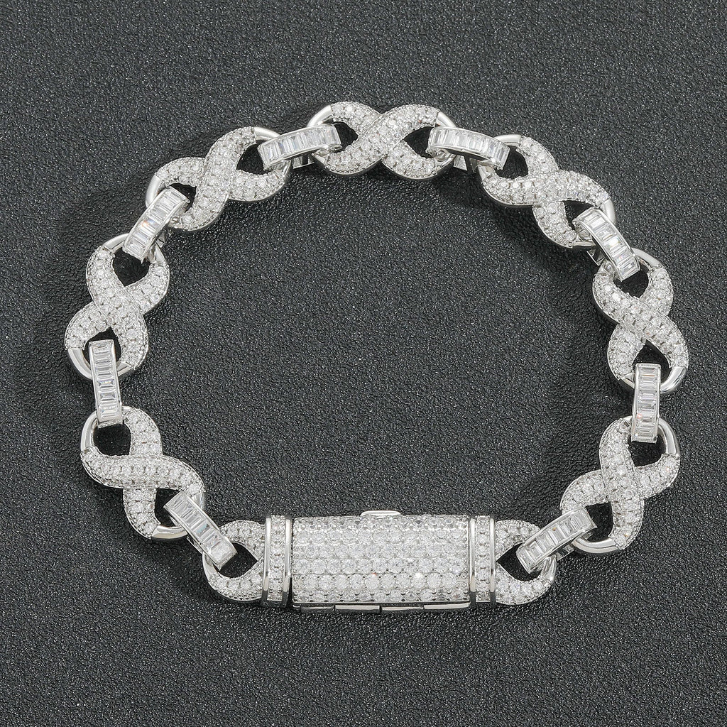 10mm Figure-eight Infinity Chain Personalized Cuban Link