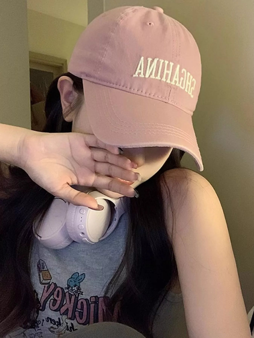 Embroidered Letter Baseball Cap