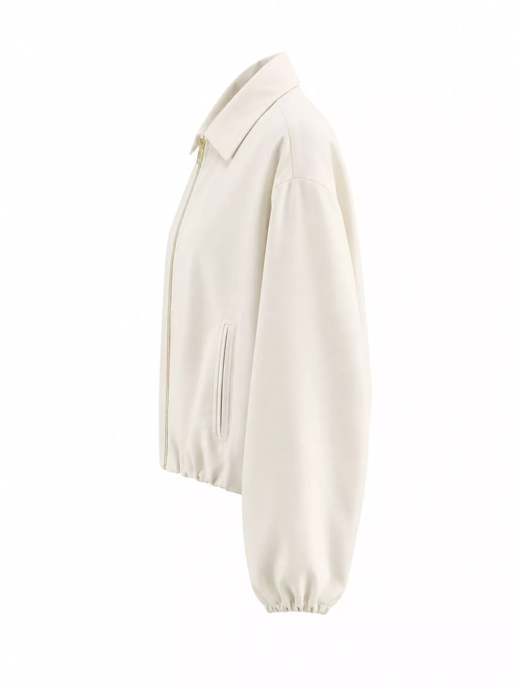 Cropped Zip-Up Jacket