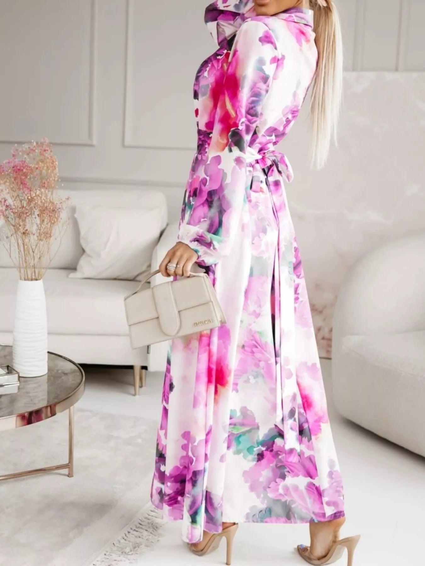 Long Sleeve Maxi Shirt Dress