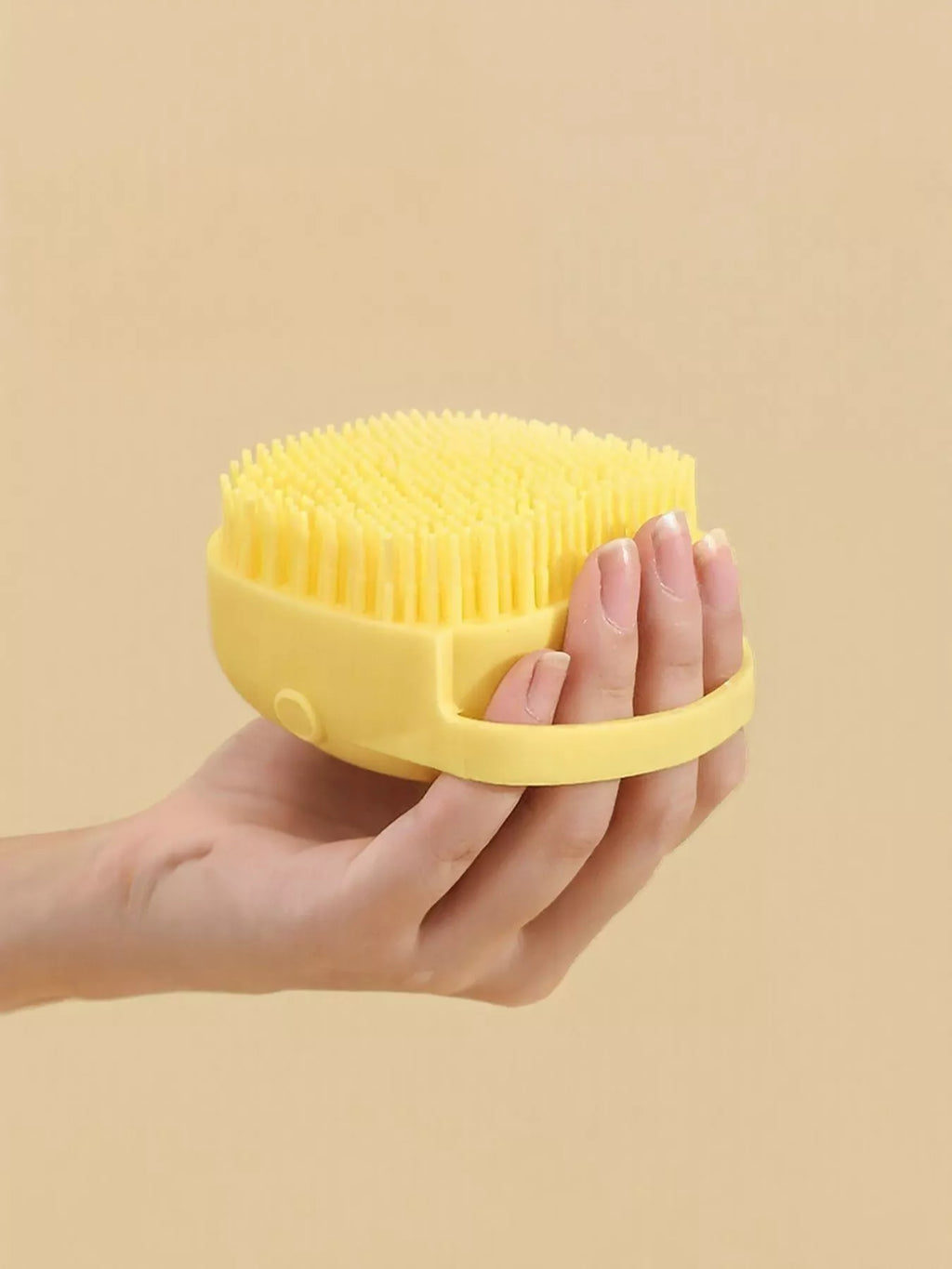 Cute Cartoon Silicone Pet Bath Brush