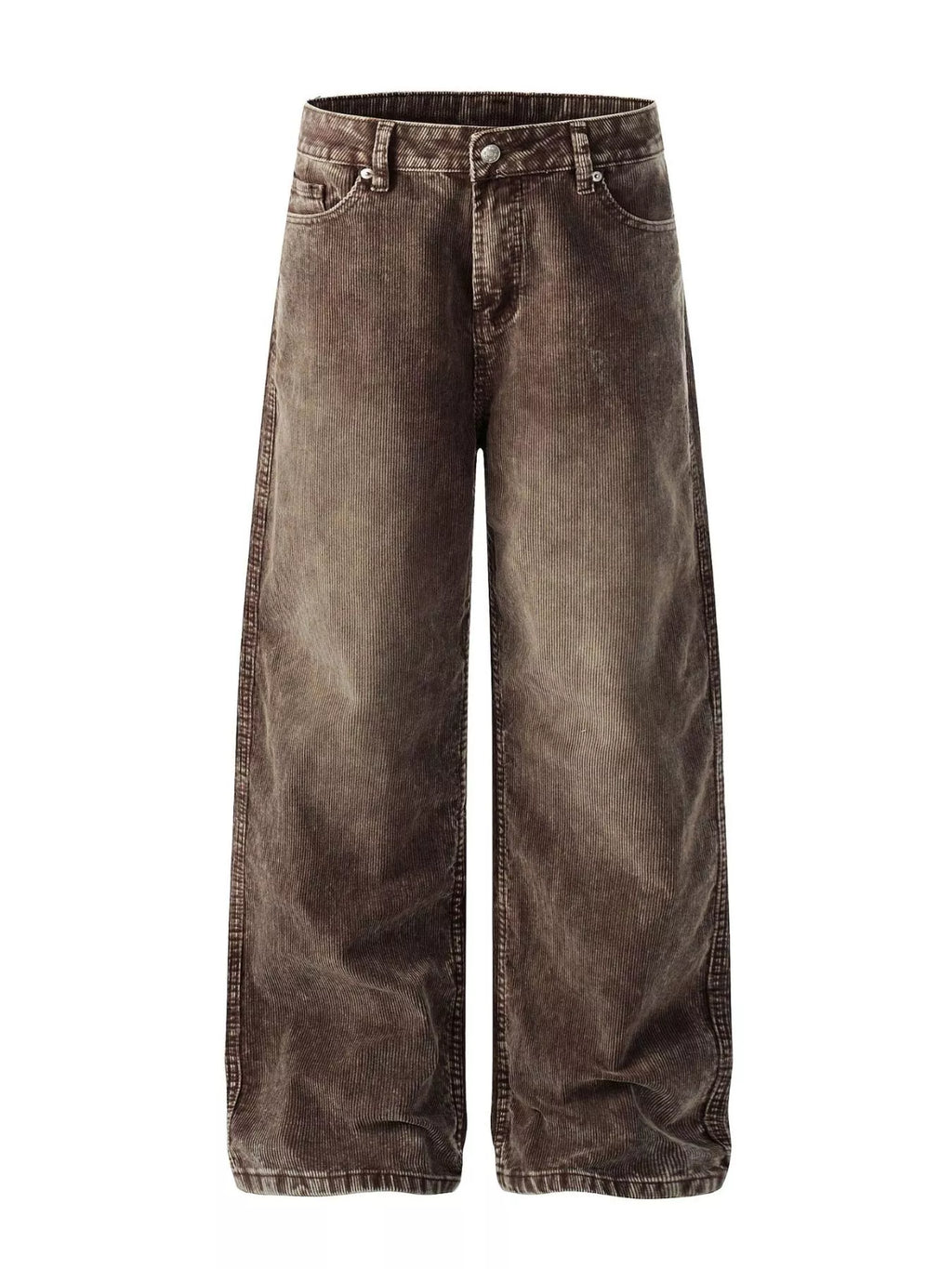 Men's Wide Leg Corduroy Pants
