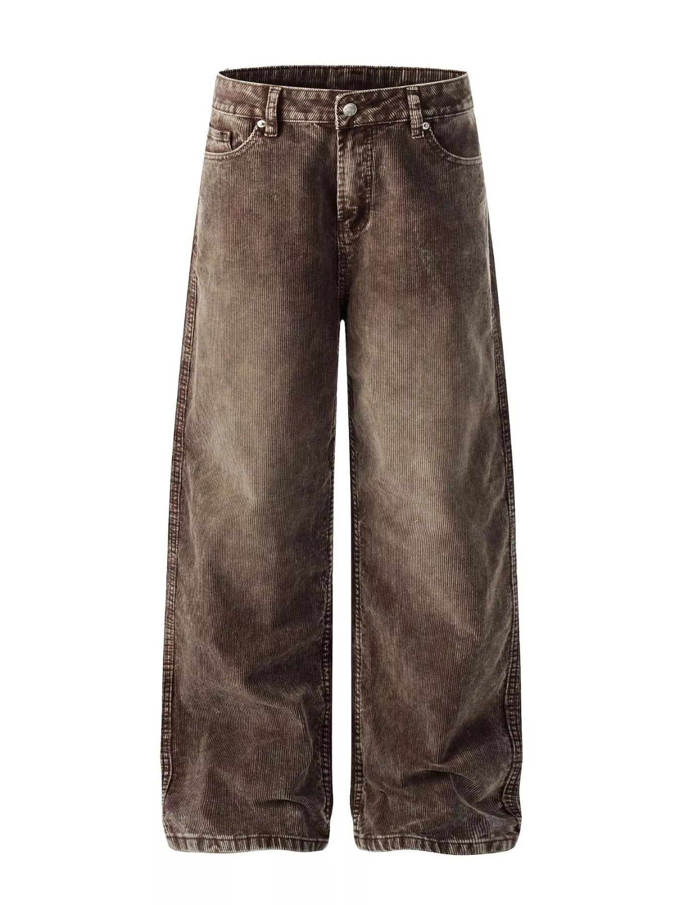 Men's Wide Leg Corduroy Pants