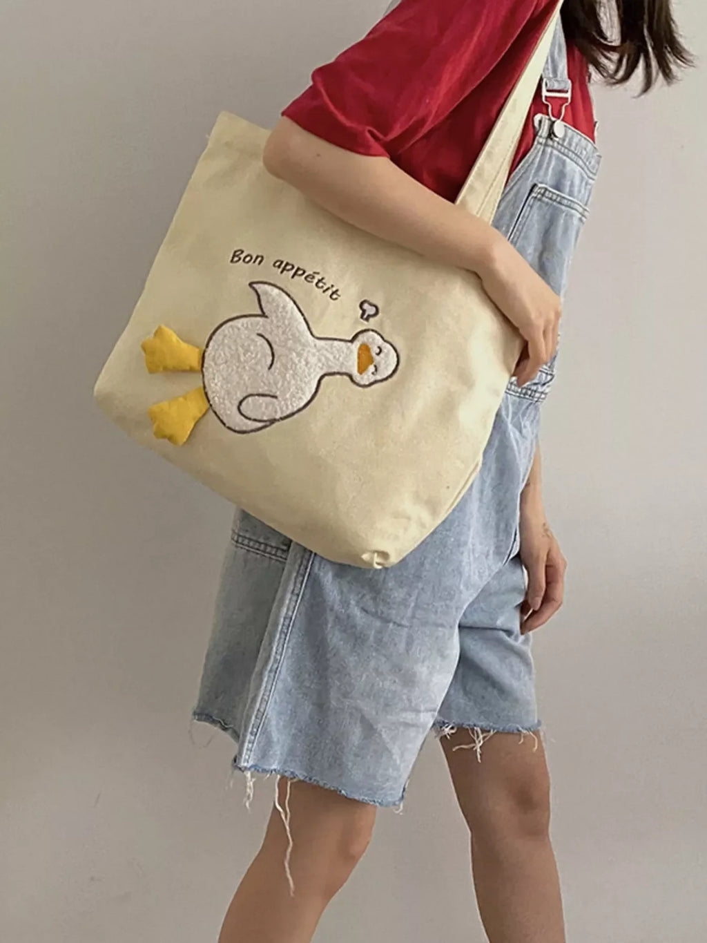 Duck Canvas Tote Bag