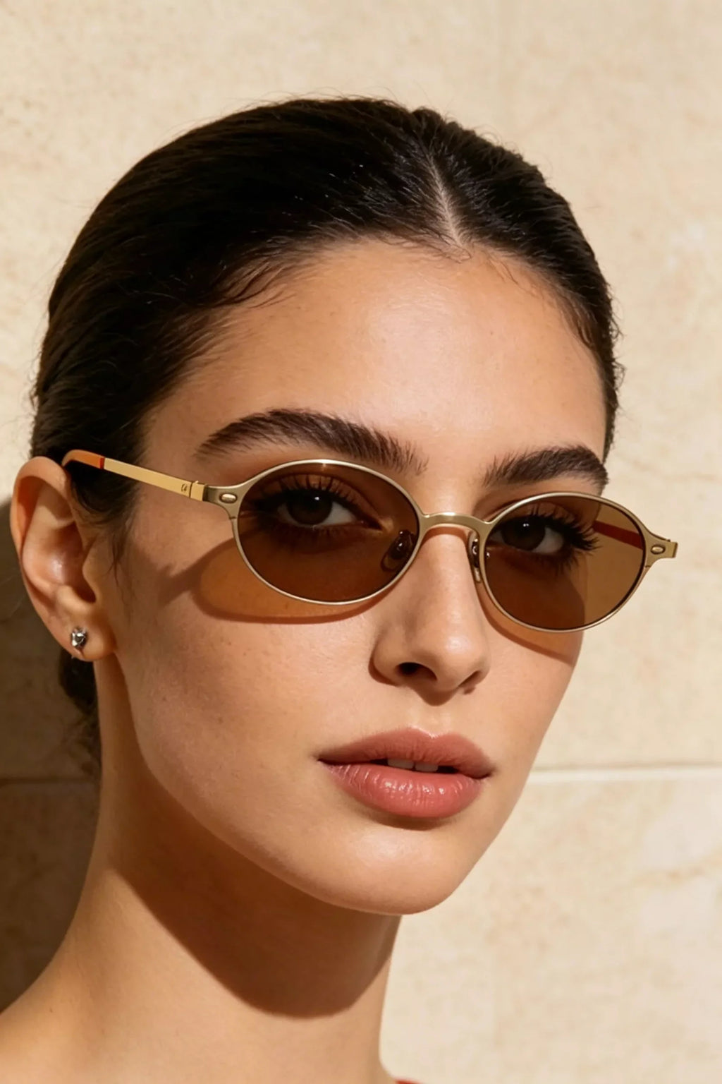 Vintage Oval Sunglasses
