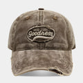 Distressed Washed Cotton Baseball Cap