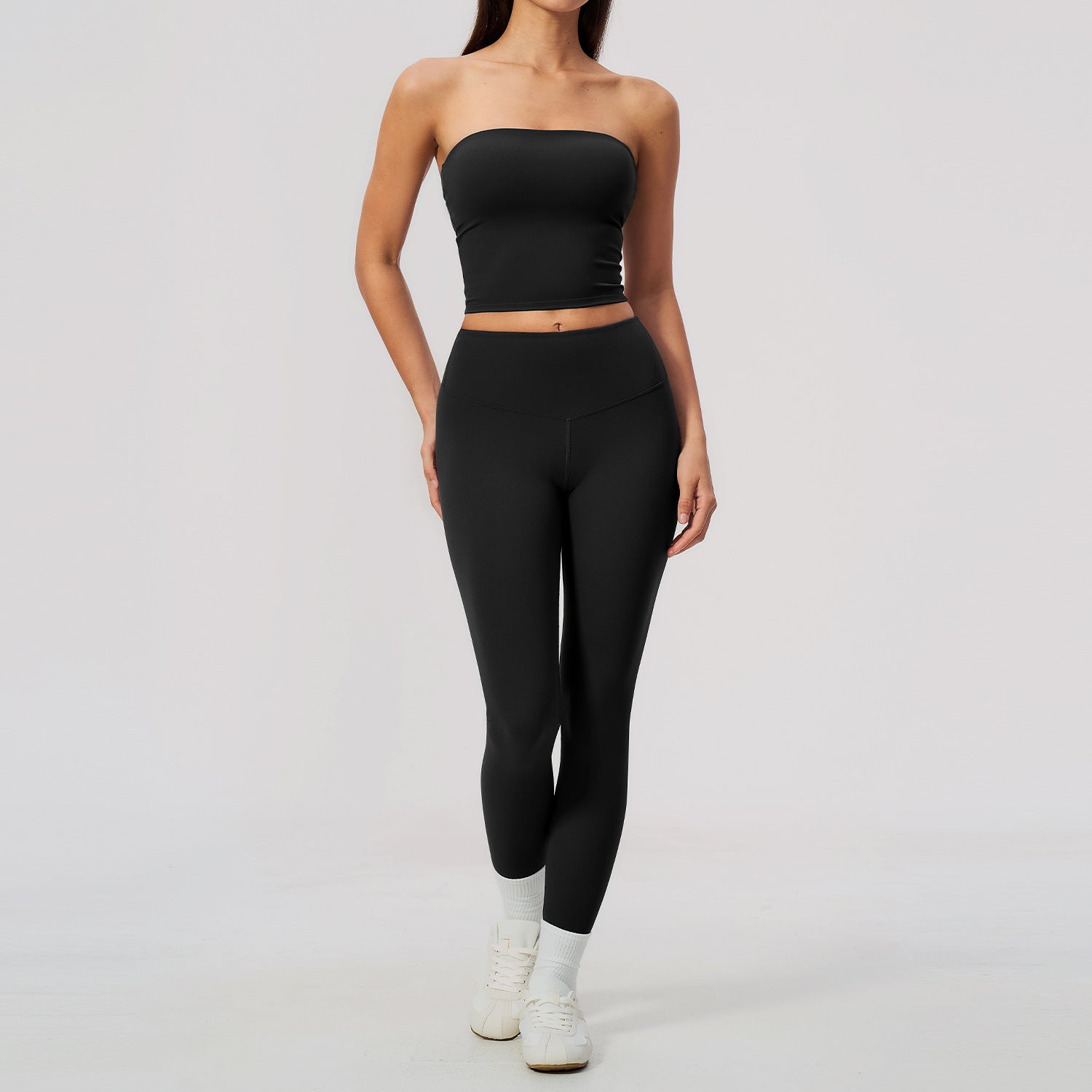 Running Sports New Strapless Yoga Suit Set