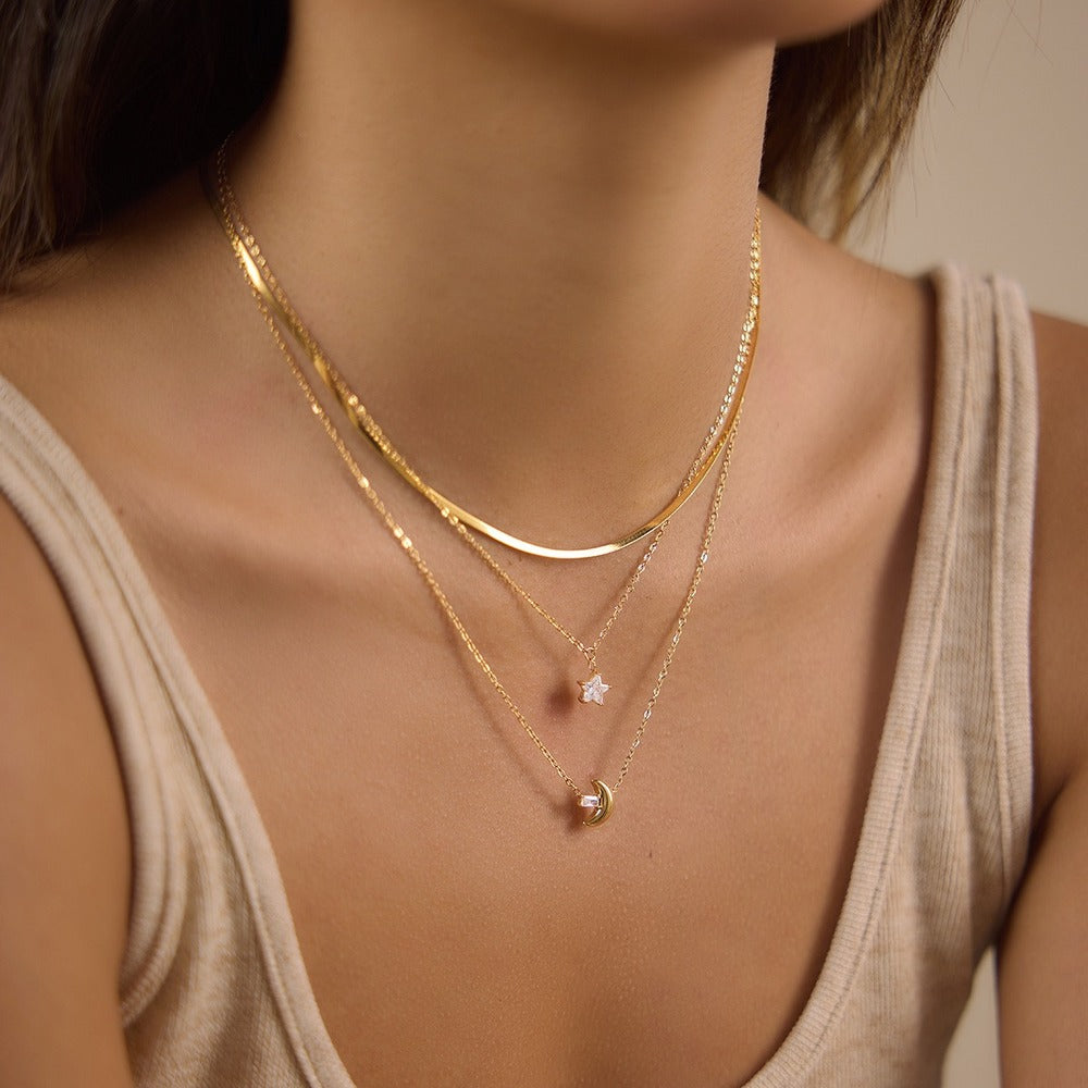 Layered Pendant Necklace