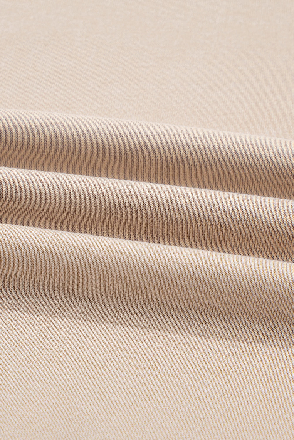 Solid Oversize Sweatshirt and Ribbed Leggings Set