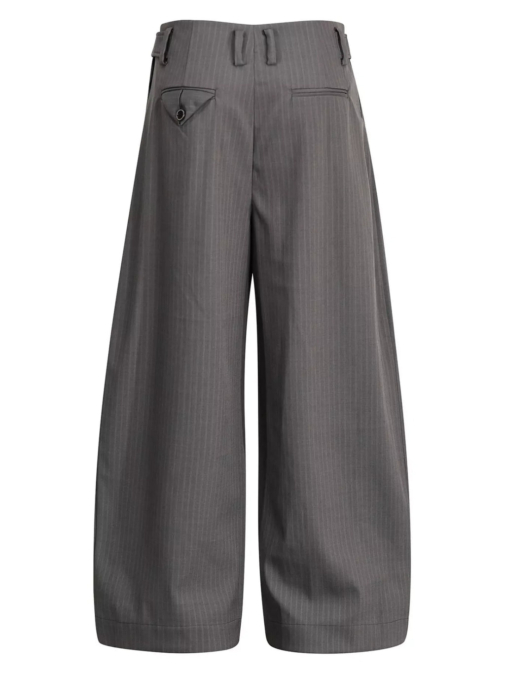 Men's Striped Wide-Leg Pants