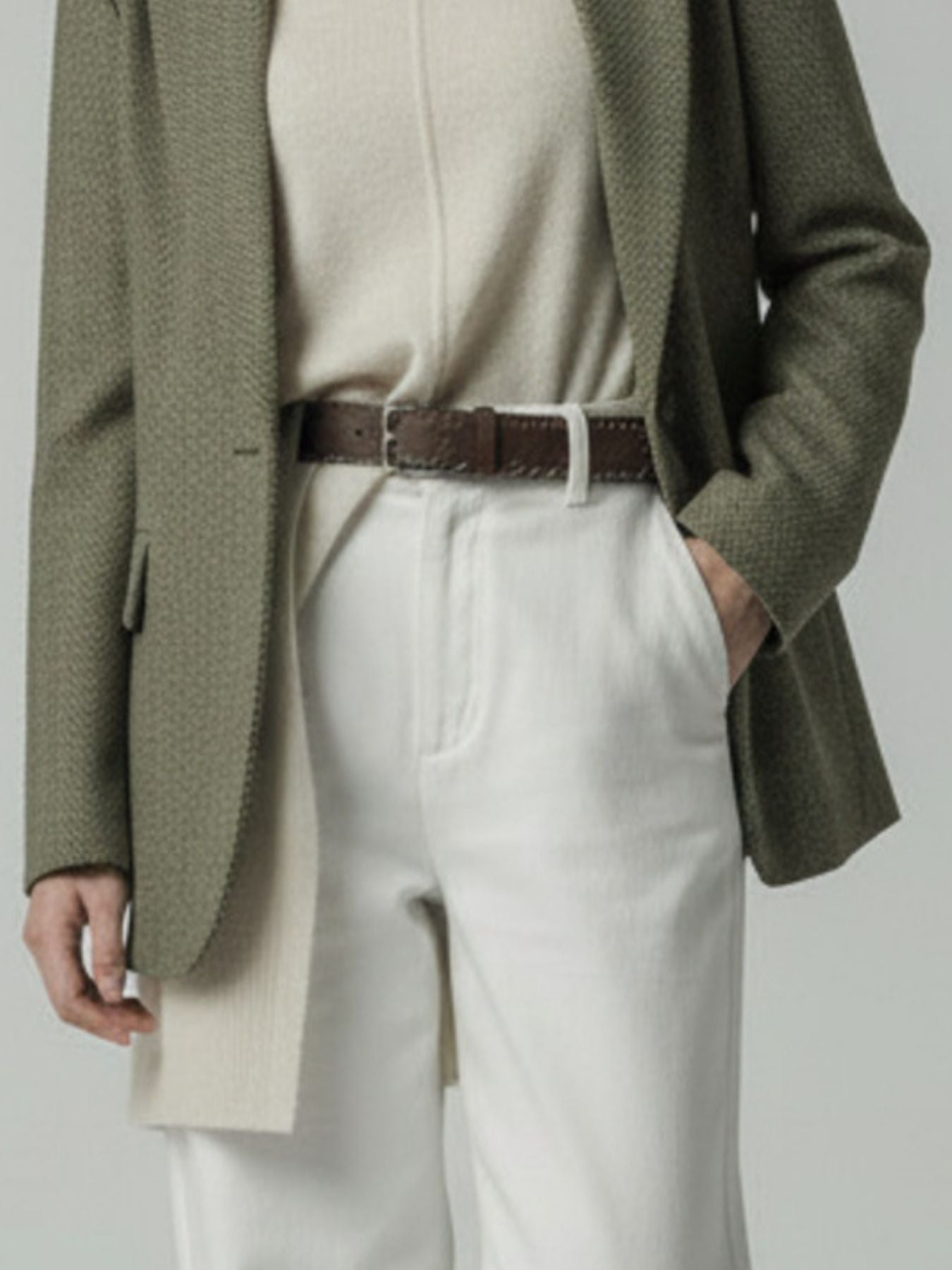 Braided Skinny Belt