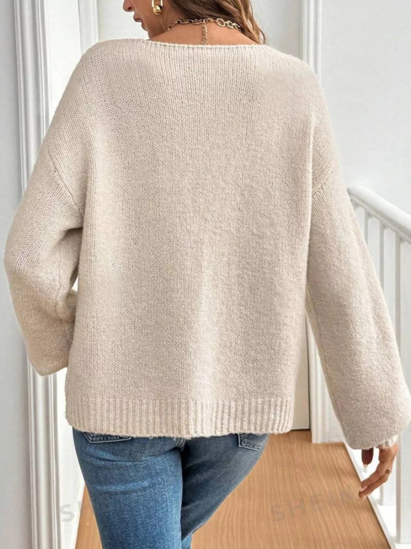Tie-Front Long Sleeve Cardigan