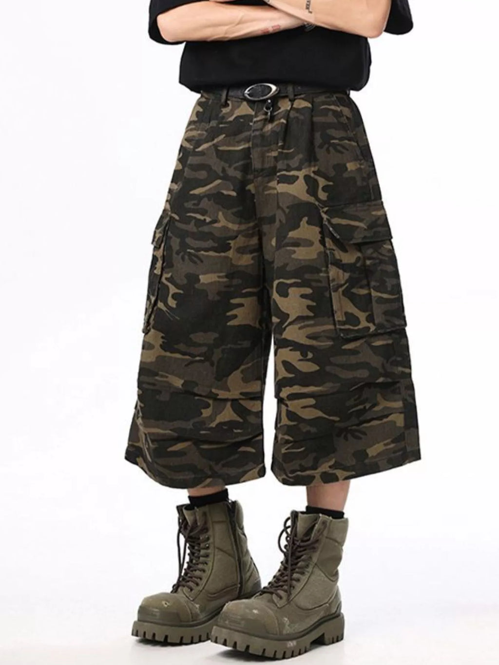 Men's Camo Cargo Shorts