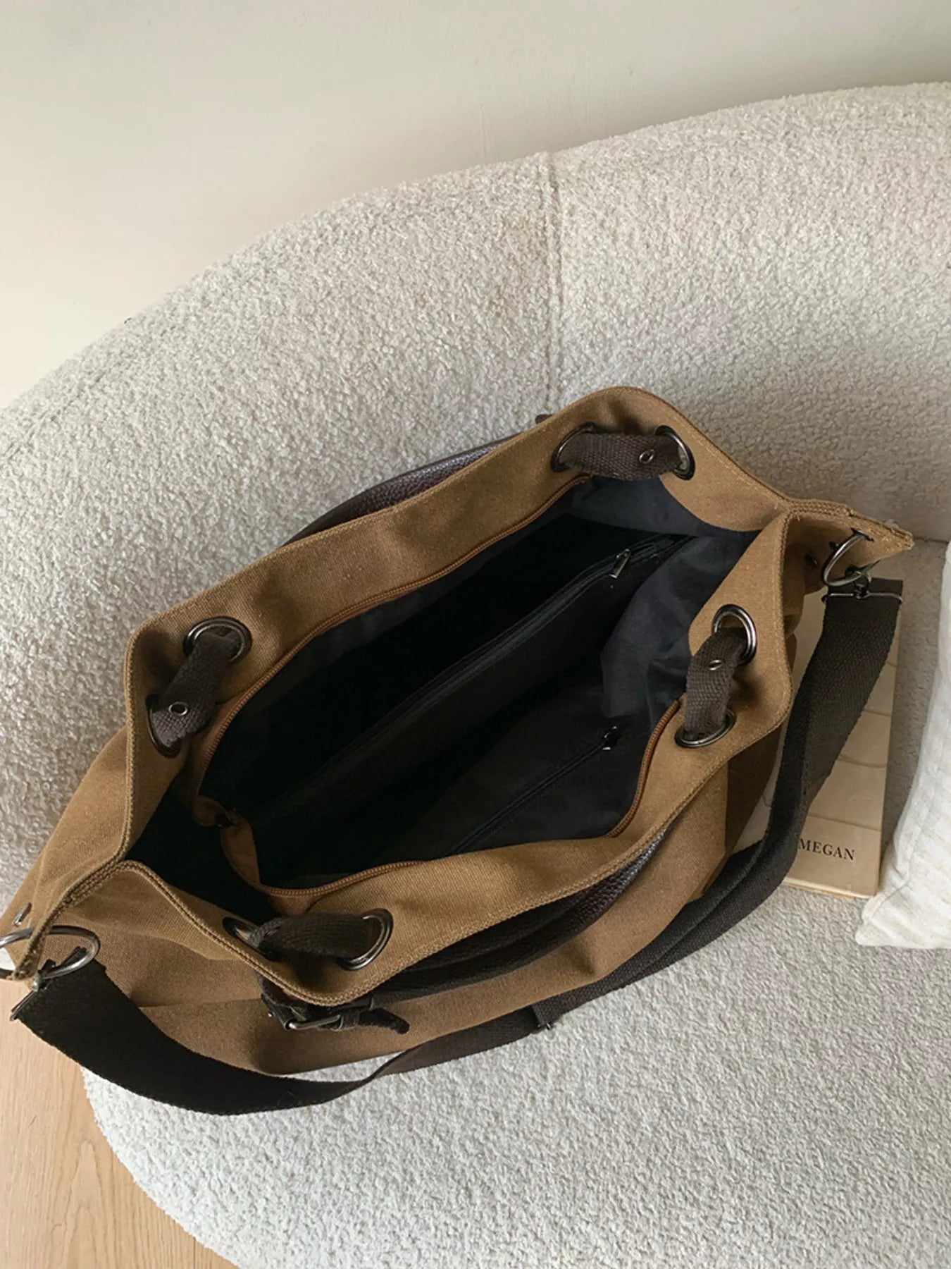 Adjustable Strap Tote Bag