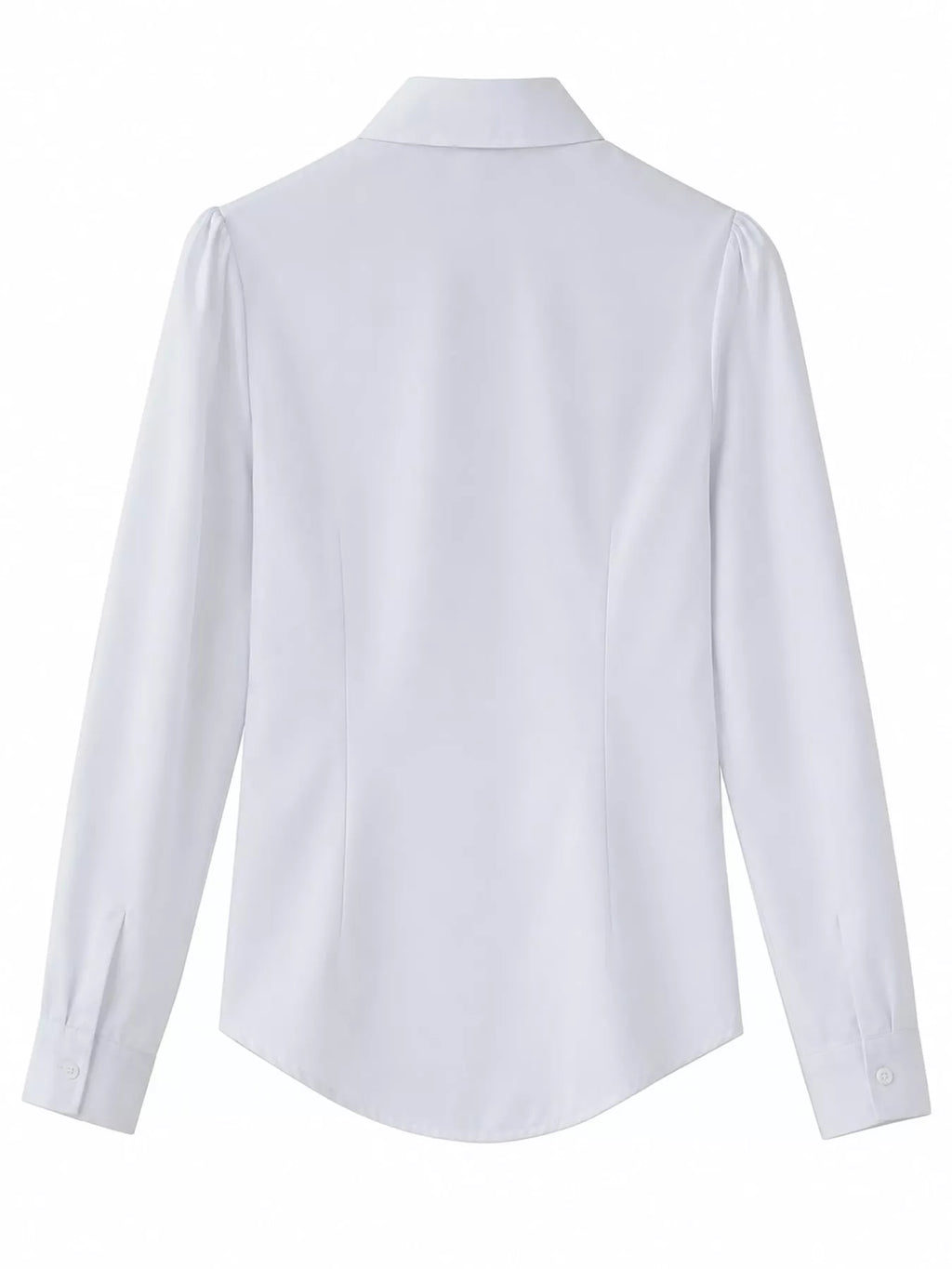 Full Size Classic Slim-Fit Button-Down Shirt Plus Size
